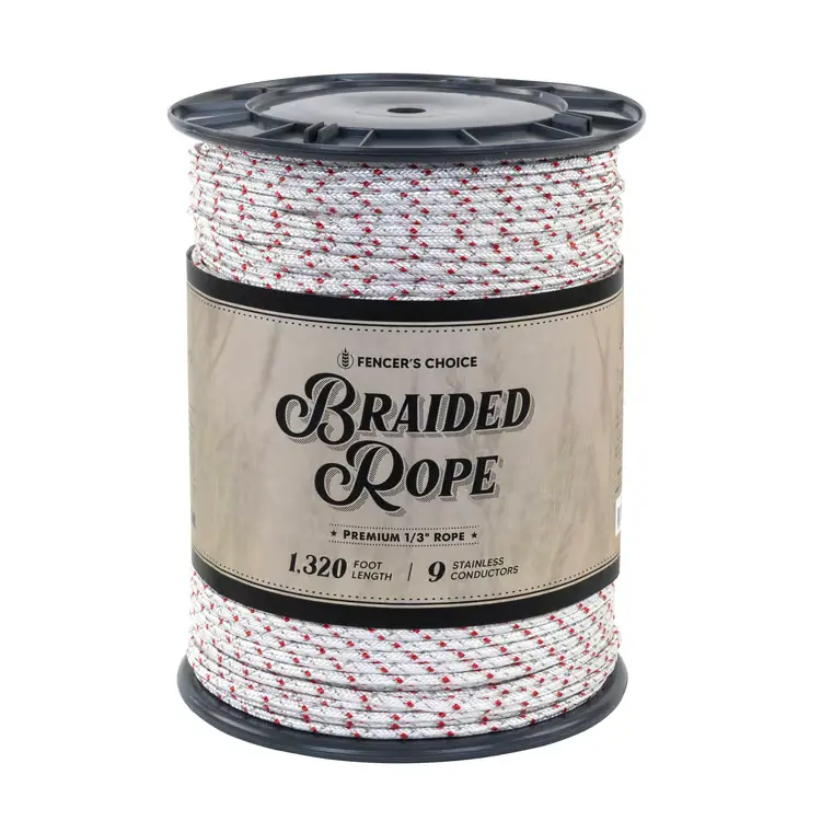 Braided Electric Rope, 1,320-ft Spool