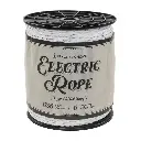 Electric Rope Fence, 656-ft, White