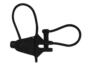 Steel Y Post Insulator, Black