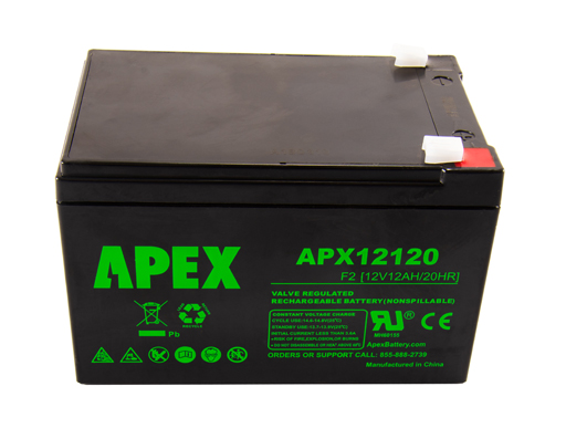 [MB12V12AHF2] 12-Volt Replacement Battery