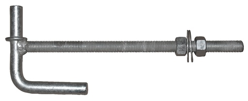 [GHBX5] Locking Gate Bolt, 5/8-in dia., 12-in Length